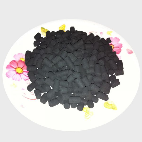 Cylindrical activated carbon